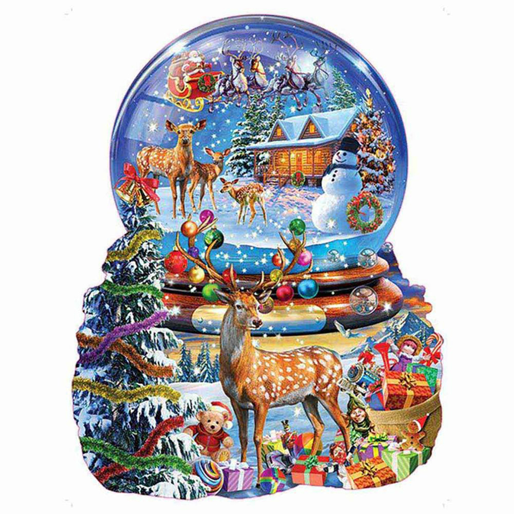 40*40CM - Round Drill Diamond Painting - Christmas Elk Crystal Ball, 501 Original
40*40CM - Round Drill Diamond Painting - Christmas Elk Crystal Ball, 501 Original