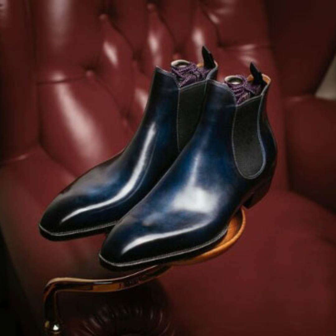 Handmade Genuine Leather Chelsea Boots