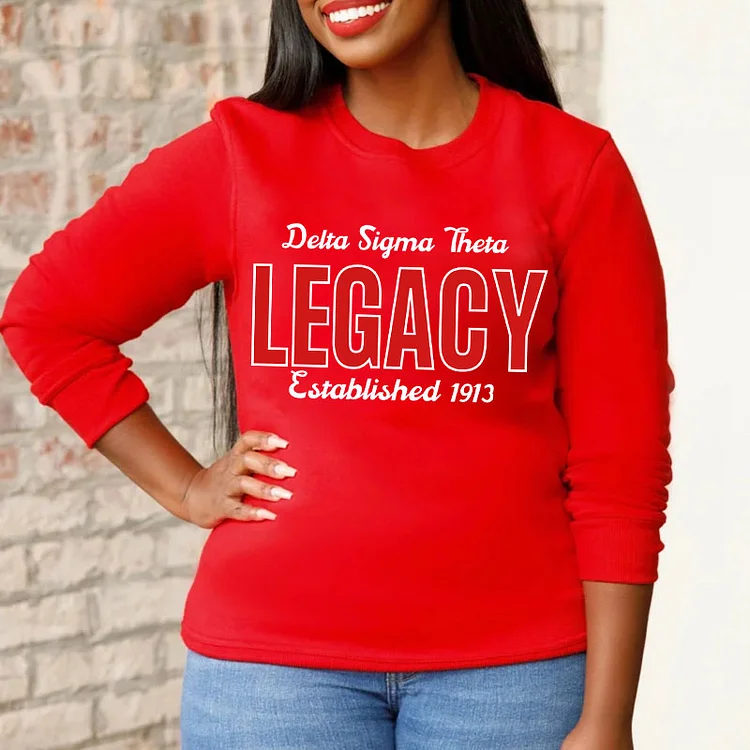 Delta Legacy Chenille Sweatshirt