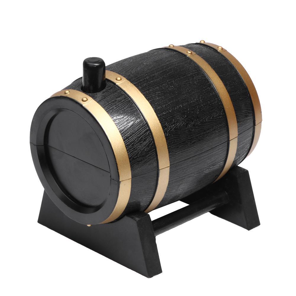 Creative Plastic Wine Barrel Automatic Toothpick Box Container Holder, Gold, 501 Original
Creative Plastic Wine Barrel Automatic Toothpick Box Container Holder, Gold, 501 Original