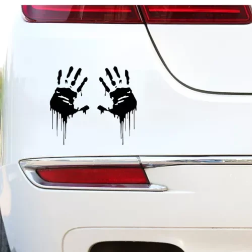 Dronehint Car Body Stickers Rear Window Decals PVC Exterior Trims Parts Black Sun-proof (For: GMC) Parts