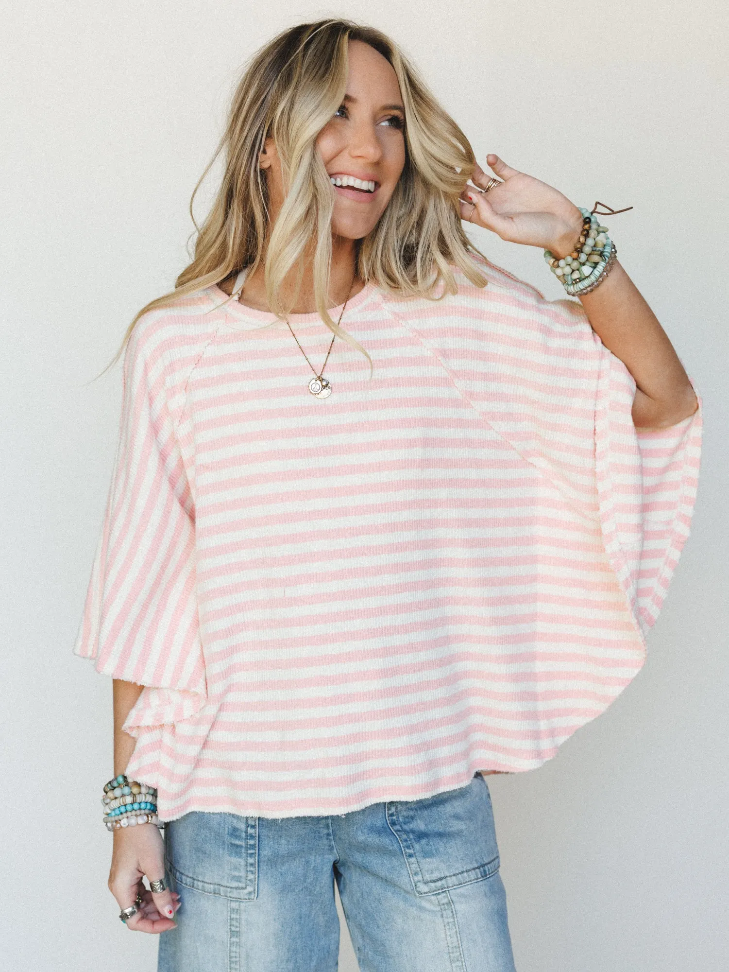 All in Time Tee - Blush