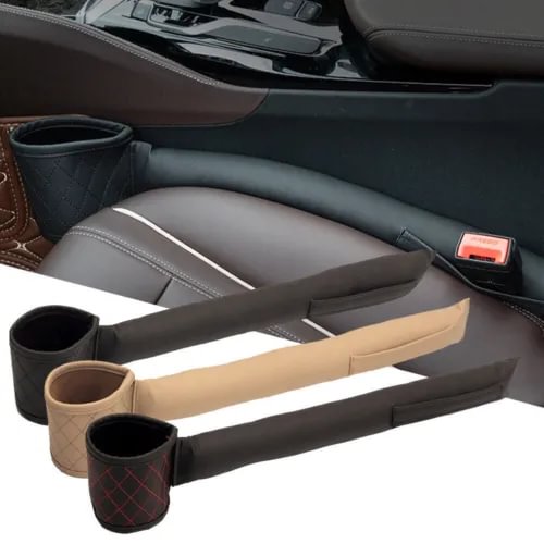 Dronehint Car Seat Gap Filler Pocket Organizer Cup Holder Universal For Car Interior Parts (For: Acura) Parts