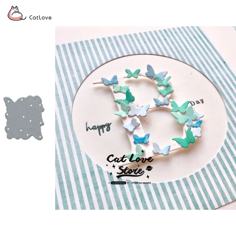 Nigikala Mini Butterfly Metal Cutting Dies Stencil For DIY Scrapbooking ...