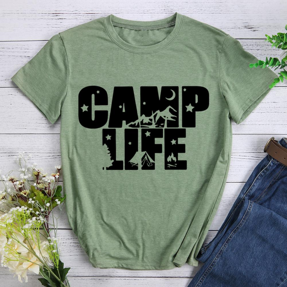 camp life Round Neck T-shirt-0022510-Guru-buzz