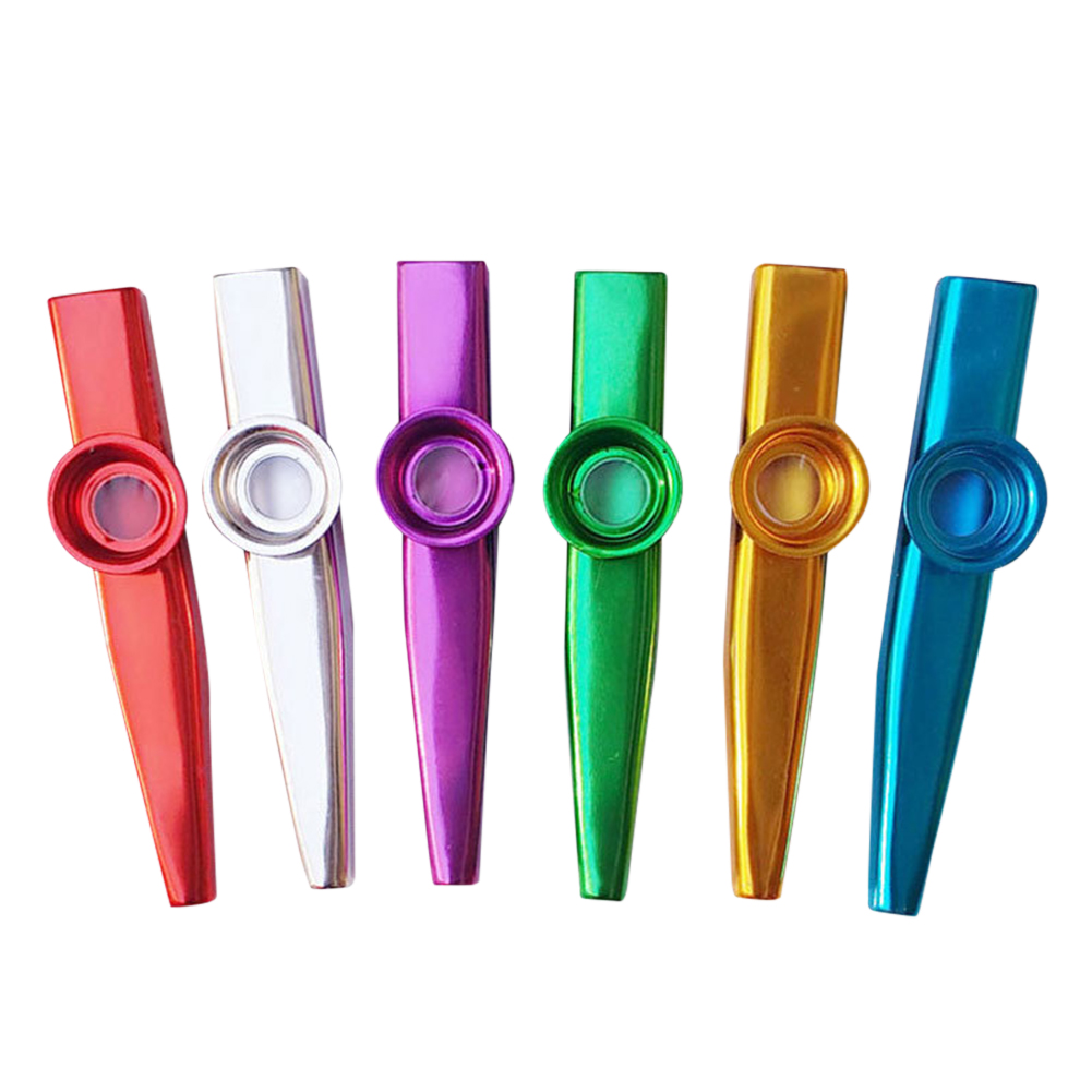 6x Metal Kazoo with Diaphragm Flute Woodwind Musical Instrument for Kids, 501 Original
6x Metal Kazoo with Diaphragm Flute Woodwind Musical Instrument for Kids, 501 Original