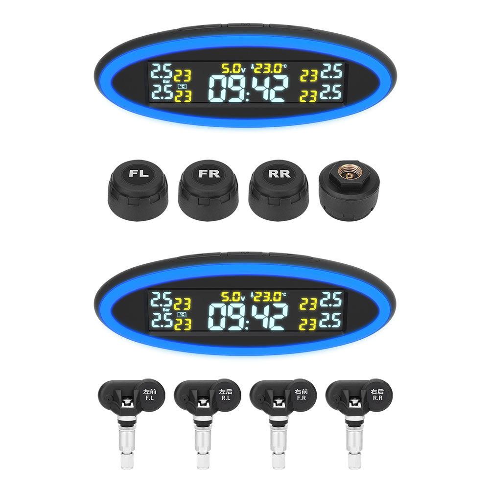TY100 Car TPMS Tire Pressure Monitoring System with 2-Color Ambient Lights, Internal, 501 Original
TY100 Car TPMS Tire Pressure Monitoring System with 2-Color Ambient Lights, Internal, 501 Original