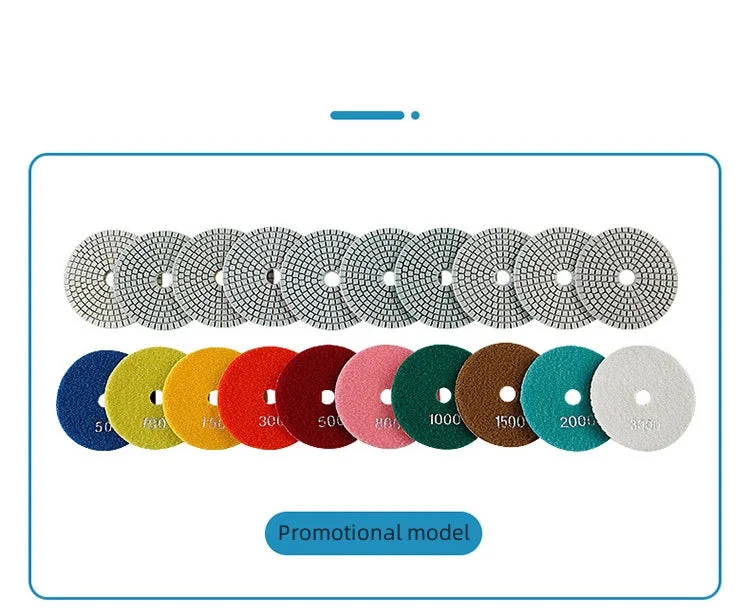 Polishing Pads Sets 4 Steps Dry Polishing System