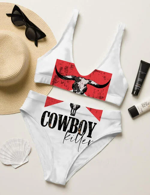 Cowboy Killer Two-Piece Bikini Set