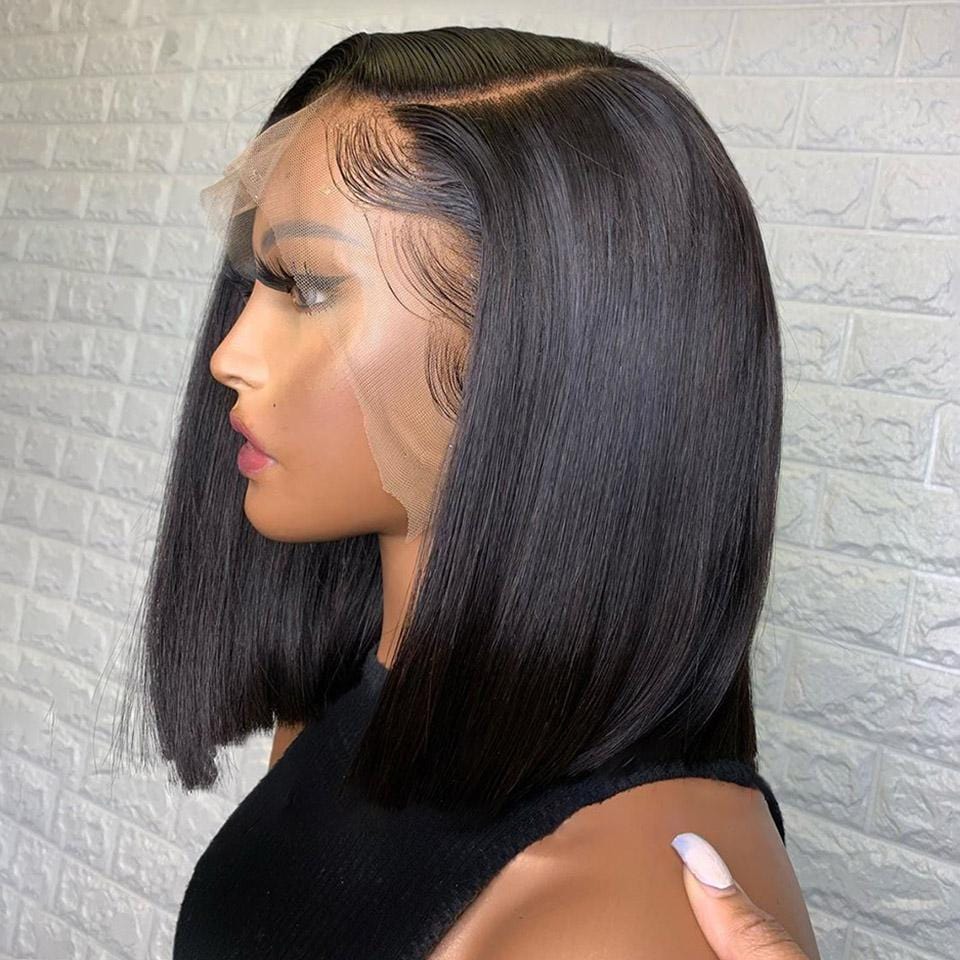 Long bob lace front wig sale