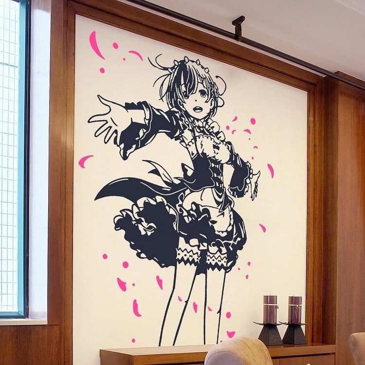 Rezero Starting Life In Another World Rem Wallpaper Decals weebmemes