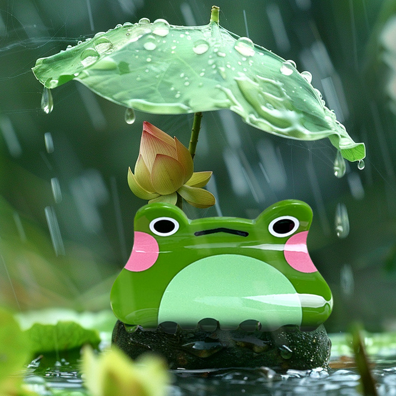 Hop into Style: The Playful Charm of Cartoon Frog Hair Clips