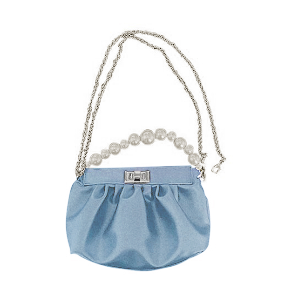 PU Cloud Pearl Chain Shoulder Messenger Bag Women Pleat Underarm Bag, Blue, 501 Original
PU Cloud Pearl Chain Shoulder Messenger Bag Women Pleat Underarm Bag, Blue, 501 Original