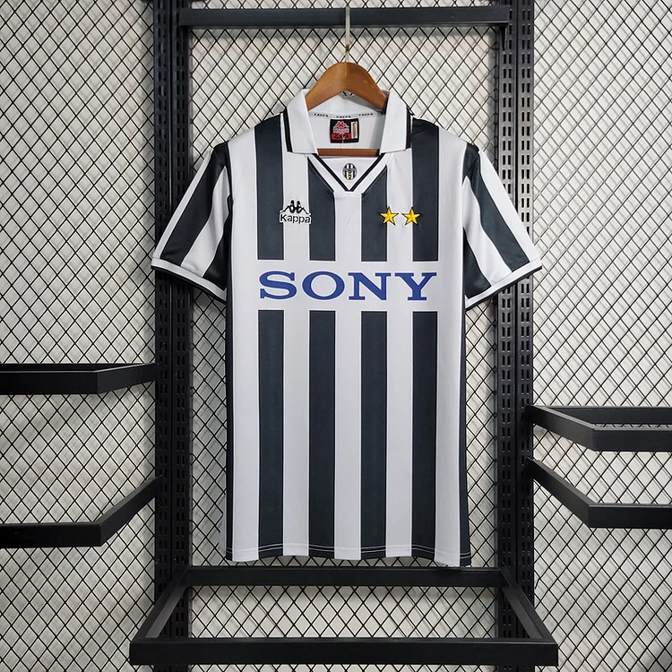 Retro 95-97 Juventus Home   Football jersey retro
