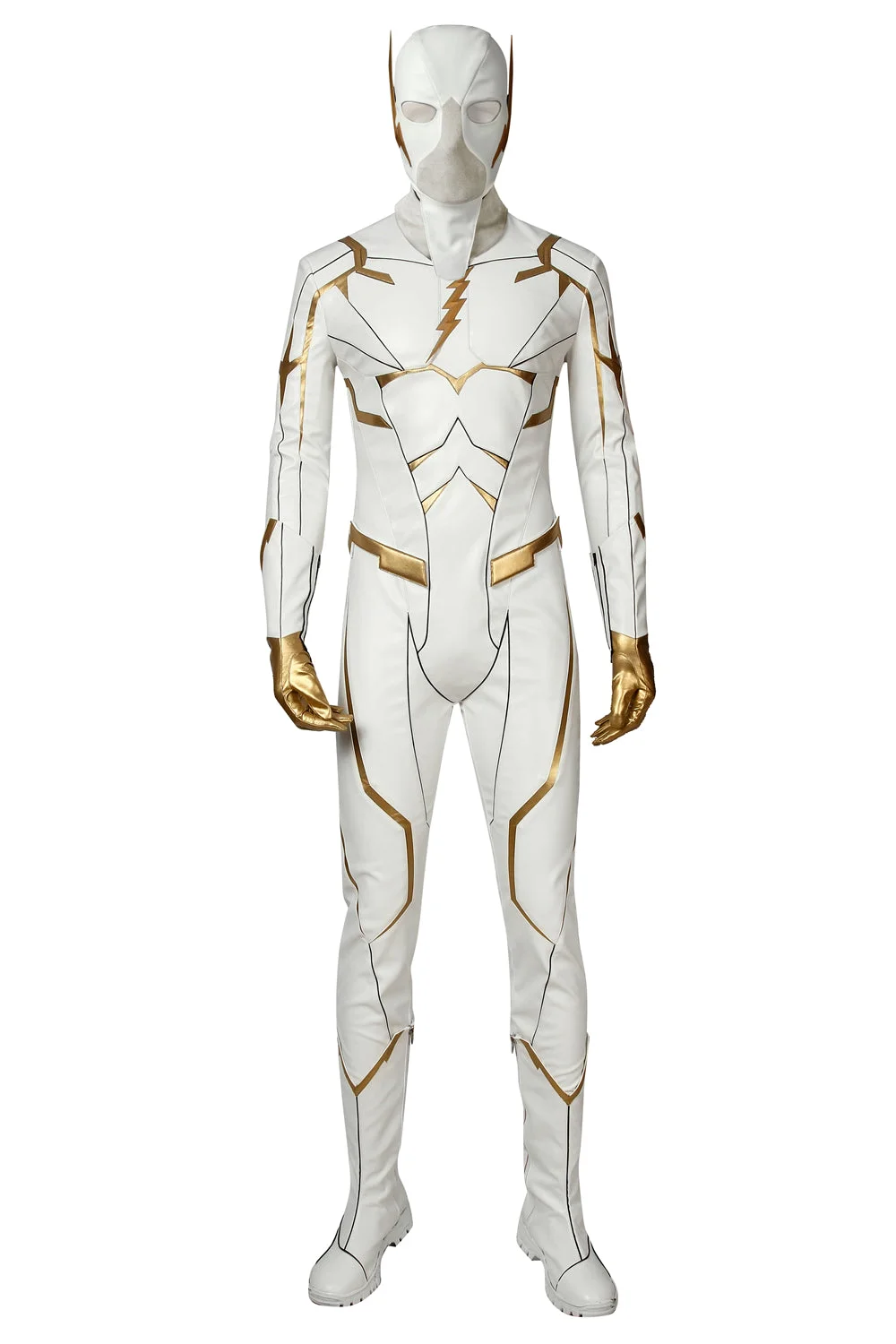 The Flash Season 5 August Heart Suit GodSpeed Cosplay Costumes