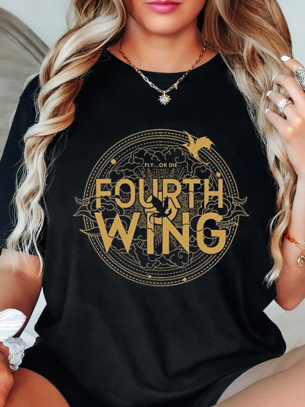 FLY OR DIE SHIRT  FOURTH WING MERCH – Caffeineandcurses