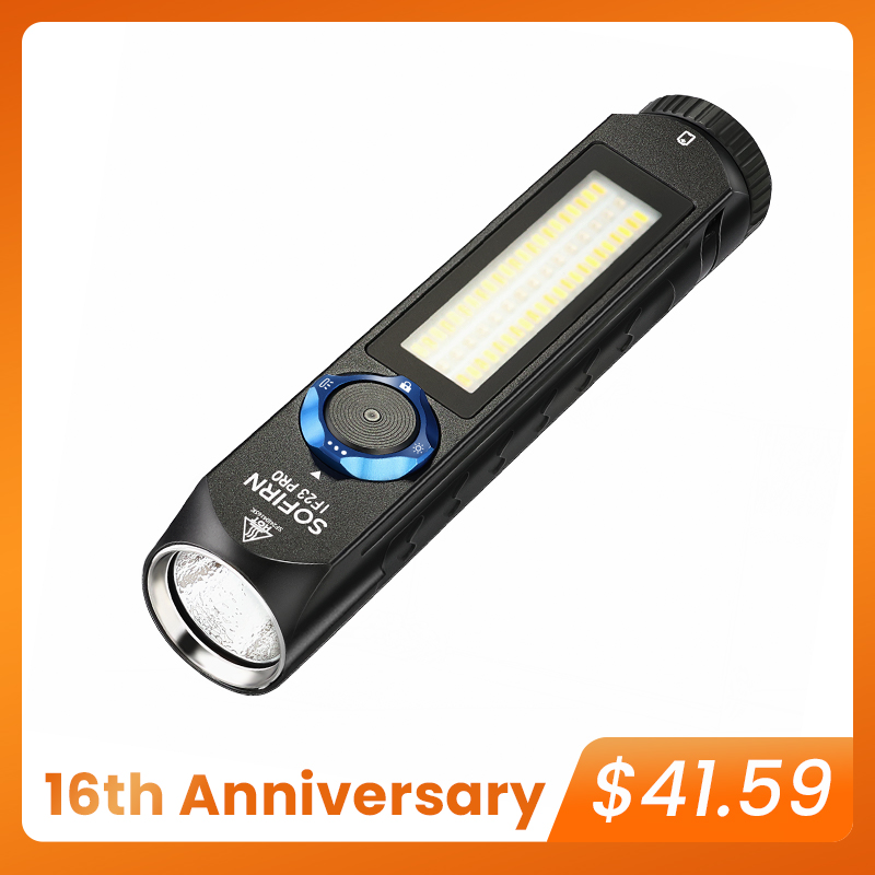 SOFIRN IF23 PRO 5000 Lumens EDC Powerful Flashlight LED