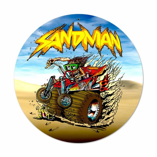 Skeleton- Round Shape Tin Signs/Wooden Signs - 30*30CM