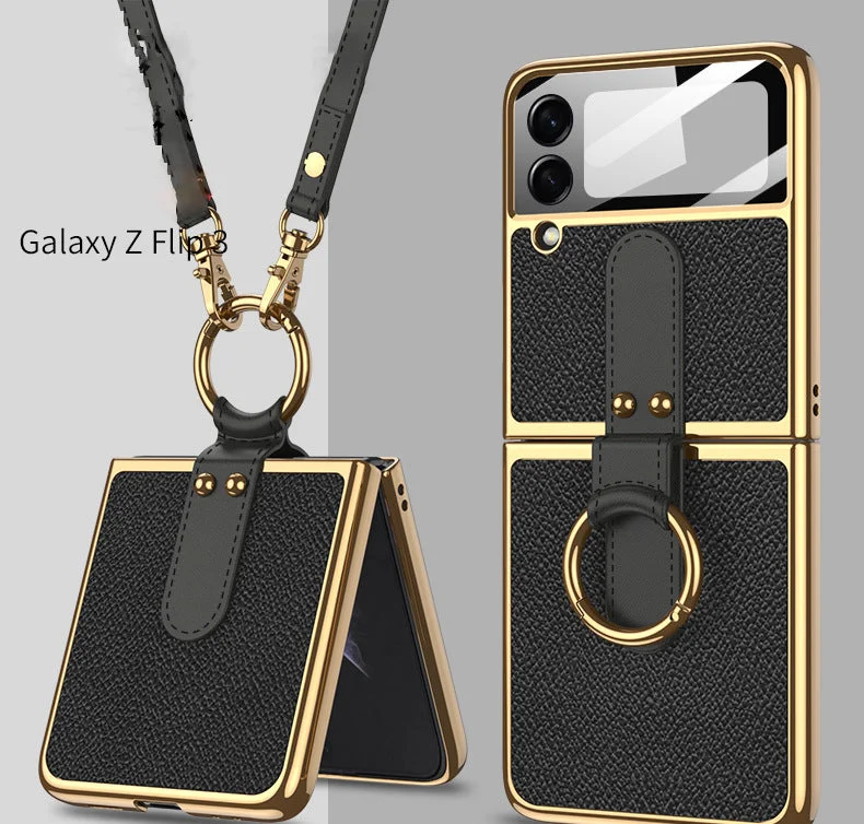 Samsung Zflip3 Lanyard Buckle Foldable Phone Case