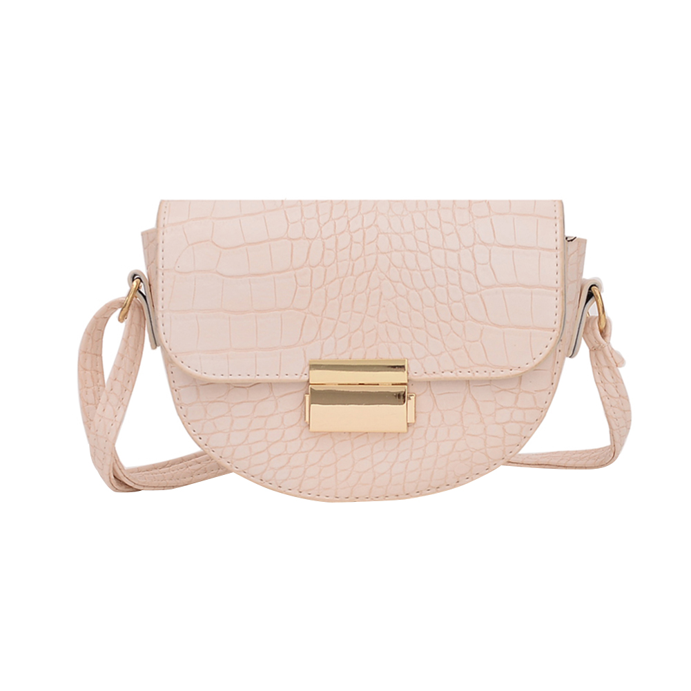 Casual Alligator PU Women Shoulder Bag Flap Saddle Crossbody Pouch, Beige, 501 Original
Casual Alligator PU Women Shoulder Bag Flap Saddle Crossbody Pouch, Beige, 501 Original
