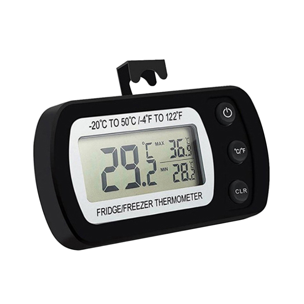 Waterproof Digital Refrigerator Thermometer Fridge Freezer with Magnet Hook, White, 501 Original
Waterproof Digital Refrigerator Thermometer Fridge Freezer with Magnet Hook, White, 501 Original