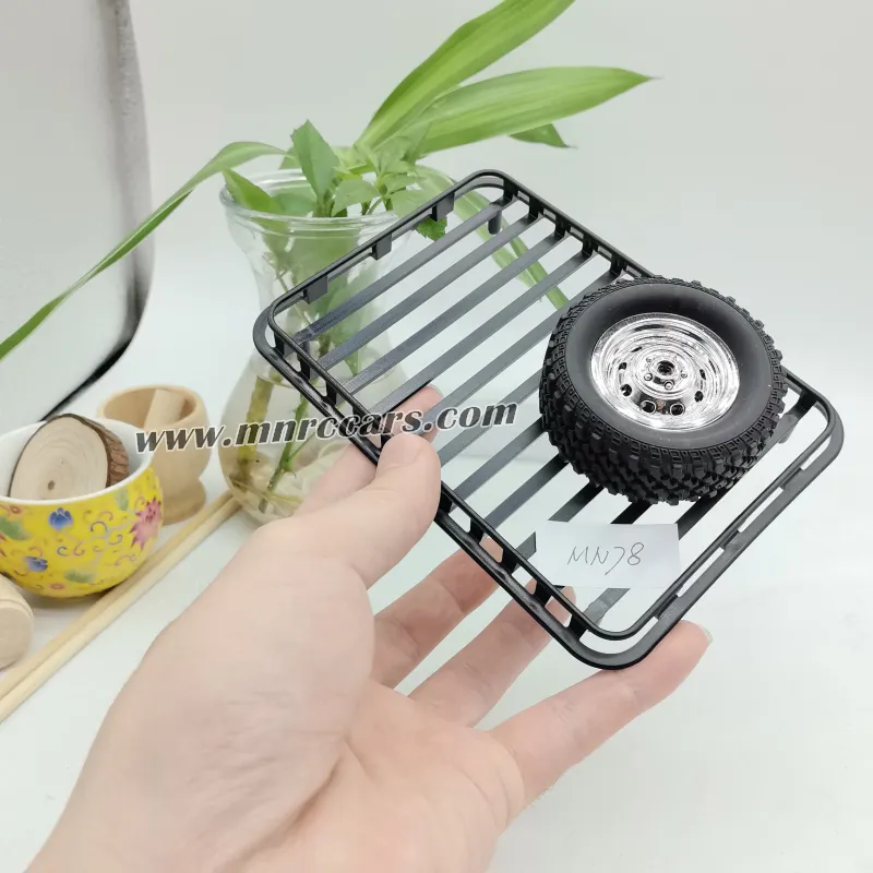 MN Model MN78 RC Truck Parts Luggage rack with spare tire