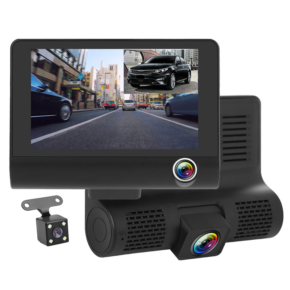 Dual Lens Dash Cam 4 inch Display Dashboard Camera with Rear View Camera, 501 Original
Dual Lens Dash Cam 4 inch Display Dashboard Camera with Rear View Camera, 501 Original