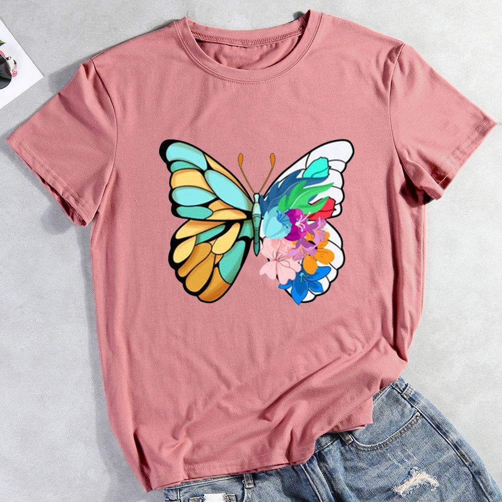 Colorful butterfly insect T-shirt Tee -04283-Guru-buzz