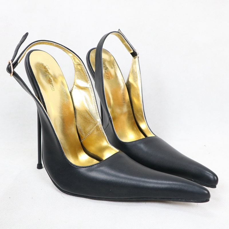 TAAFO Custom 16Cm 12CM 14CM Slingbacks Women Shoes Pump Lady Steel Thin High Heel Pump Unisex Shoe 