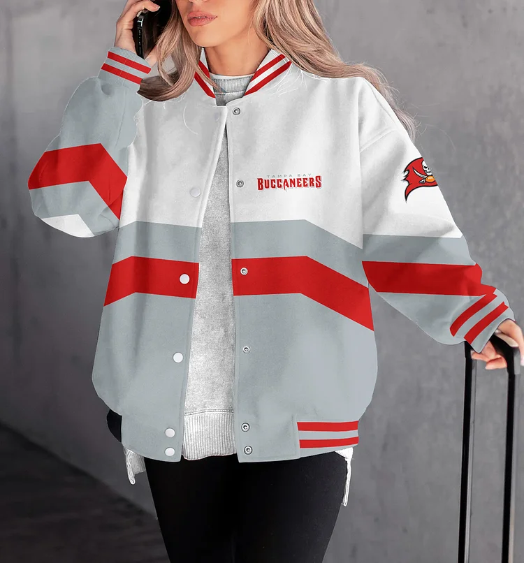 Tampa Bay Buccaneers Women Limited Edition Full-Snap Casual Jacket