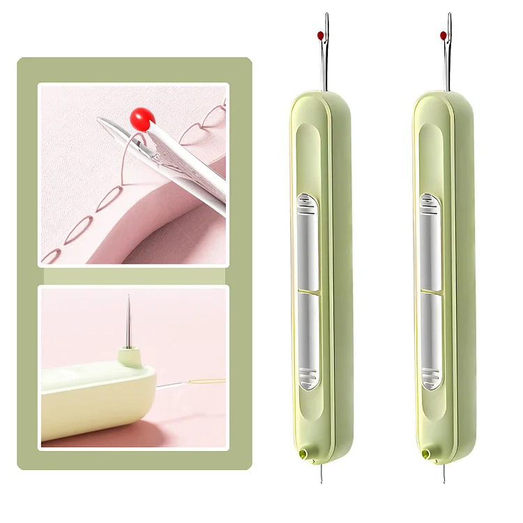 2-in-1 Needle Threader & Seam Ripper Tool