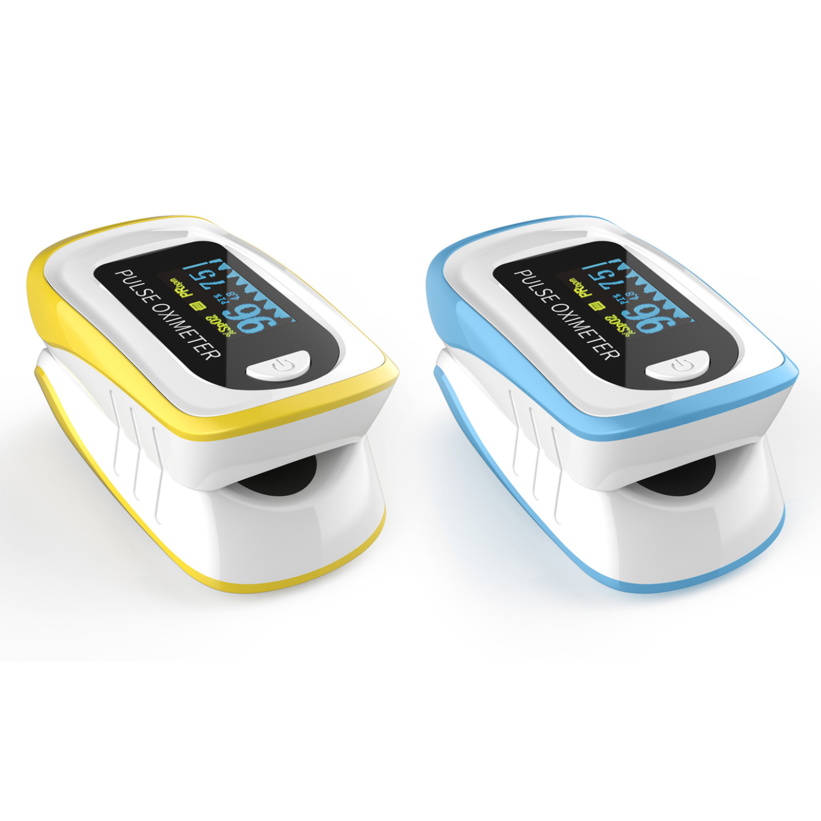 Finger Oximeter Monitor, LED Display, Blood Pulse Oxygen Saturation Meter, Light blue, 501 Original
Finger Oximeter Monitor, LED Display, Blood Pulse Oxygen Saturation Meter, Light blue, 501 Original
