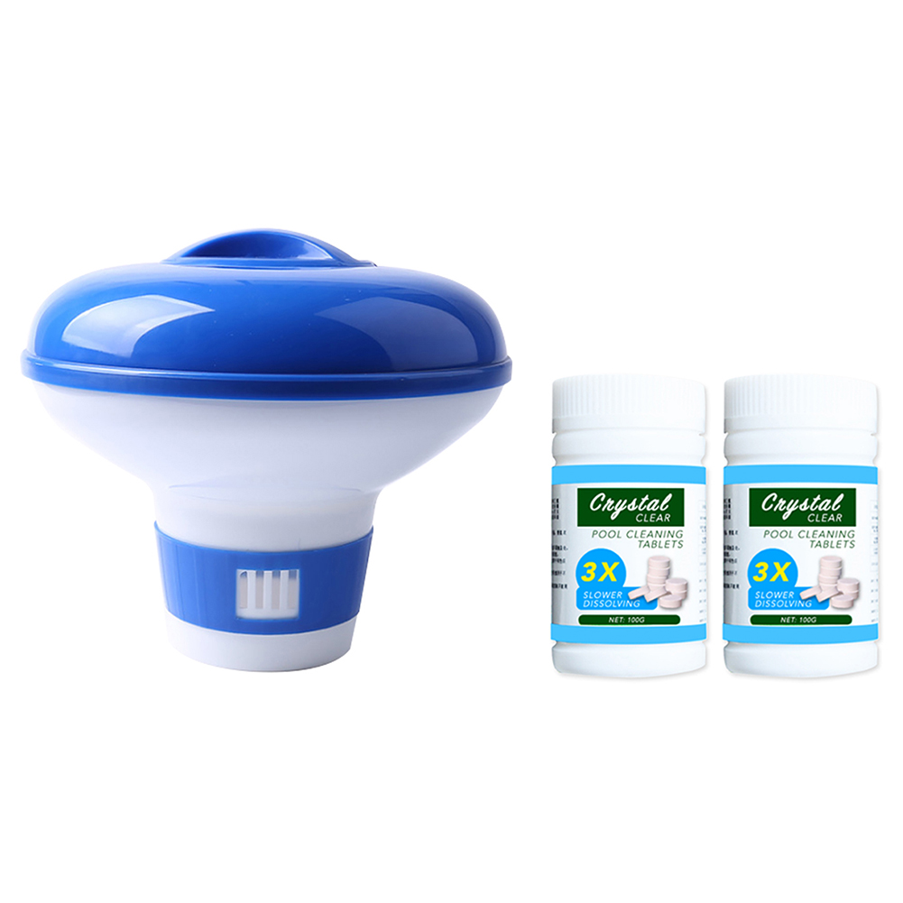 5 inch Pool Auto Afloat Chlorine Bromine Drug Dispenser+Effervescent Tablet, 501 Original
5 inch Pool Auto Afloat Chlorine Bromine Drug Dispenser+Effervescent Tablet, 501 Original