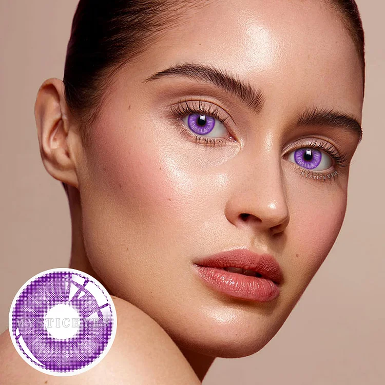 【U.S WAREHOUSE】E-blink Violet Color Contact Lenses