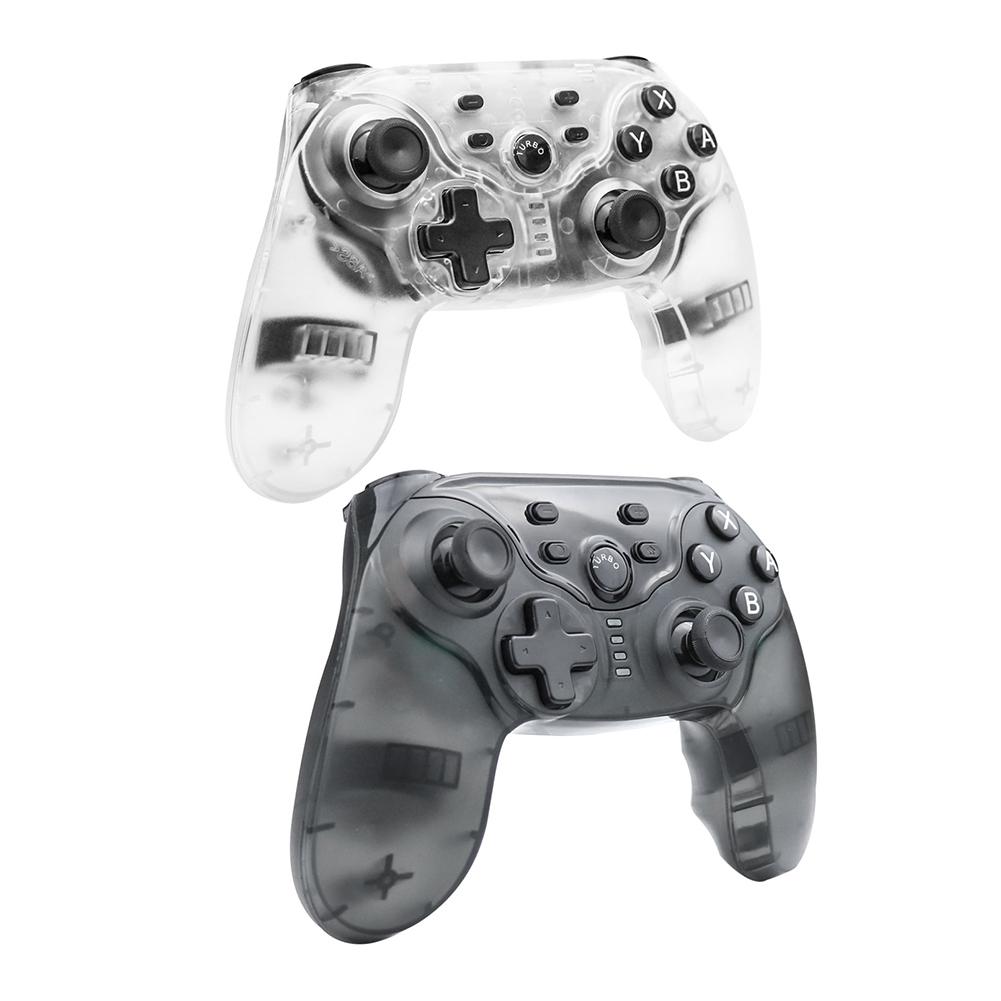 Bluetooth Wireless Gamepad w/Gyro Accelerator Fit for Nintend Switch Lite, Transparent white, 501 Original
Bluetooth Wireless Gamepad w/Gyro Accelerator Fit for Nintend Switch Lite, Transparent white, 501 Original