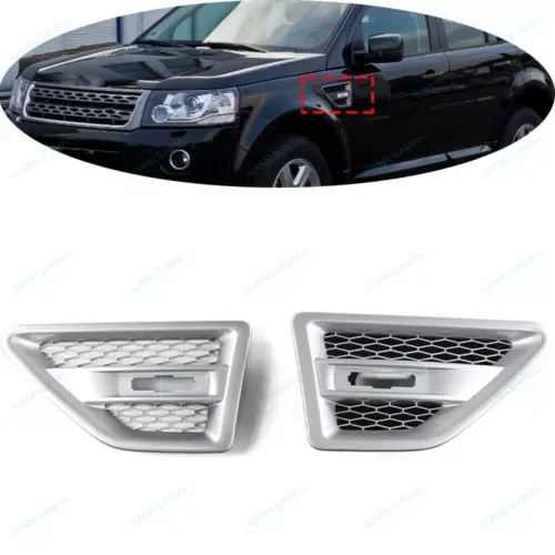 Dronehint Fender Leaf Plate Grille h For Land Rover LR2 Freelander L359 2006-2014,LH&RH (For: Land Rover) Parts