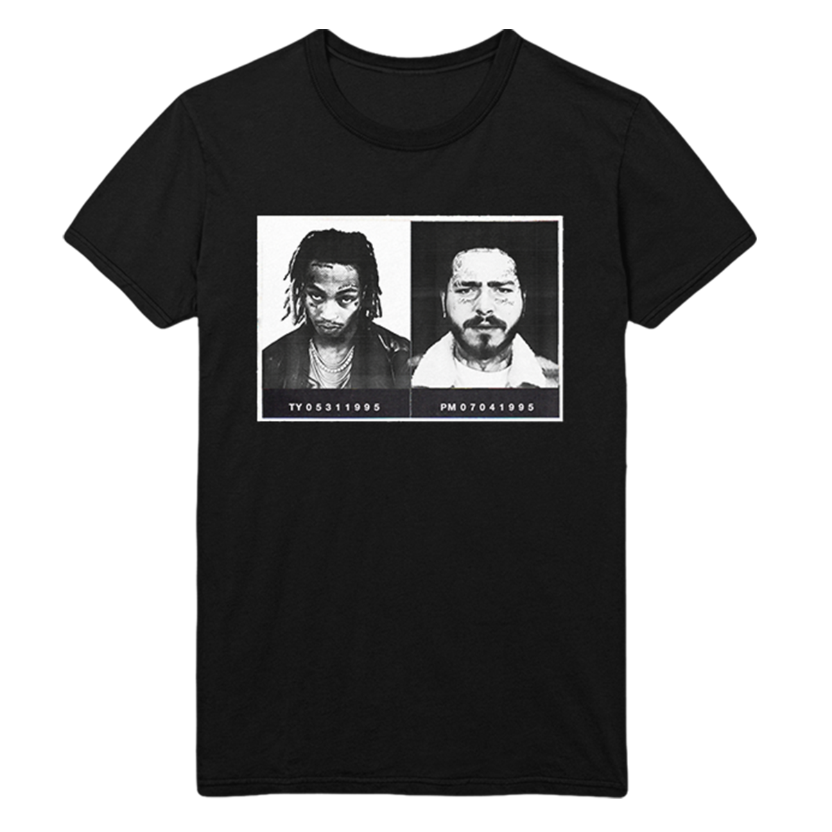 Post Malone Cover Tshirt Black