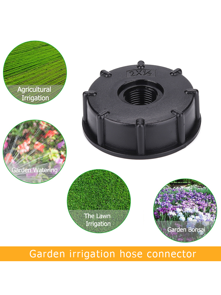 Plastic IBC Tank Fittings Coarse Threaded Cap 60mm Garden Hose Adapter, 2*1, 501 Original
Plastic IBC Tank Fittings Coarse Threaded Cap 60mm Garden Hose Adapter, 2*1, 501 Original