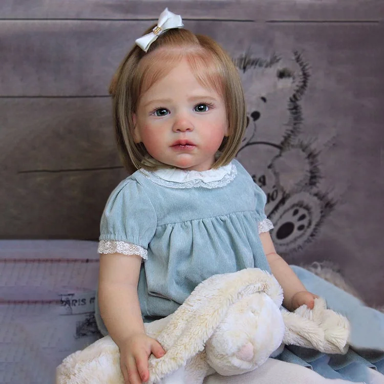 [New Series] 20'' Lifelike Reborn Cloth Body Baby Doll Girl Named Weriya
