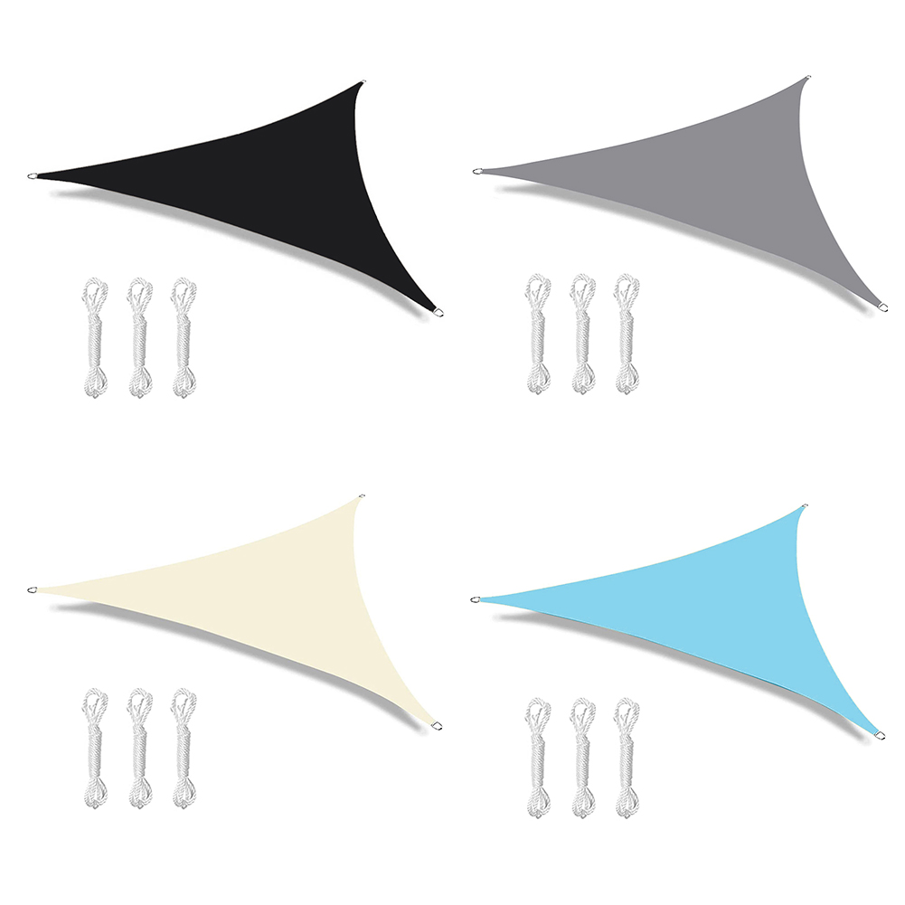 3x3x3m Waterproof Shade Sun Canopy Cover Triangle Garden Awnings Sunshade, Lake blue, 501 Original
3x3x3m Waterproof Shade Sun Canopy Cover Triangle Garden Awnings Sunshade, Lake blue, 501 Original
