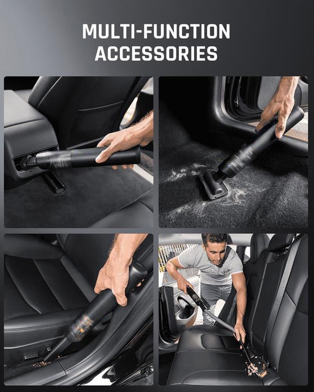 🚗🍃Slim V8 Mate Cordless Car Vacuum High Power 12000Pa/30AW