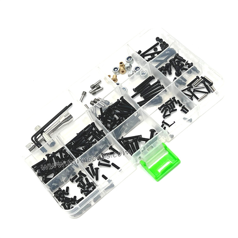 MN Model MN128 Upgrade Parts 252pcs Screw Tool Box