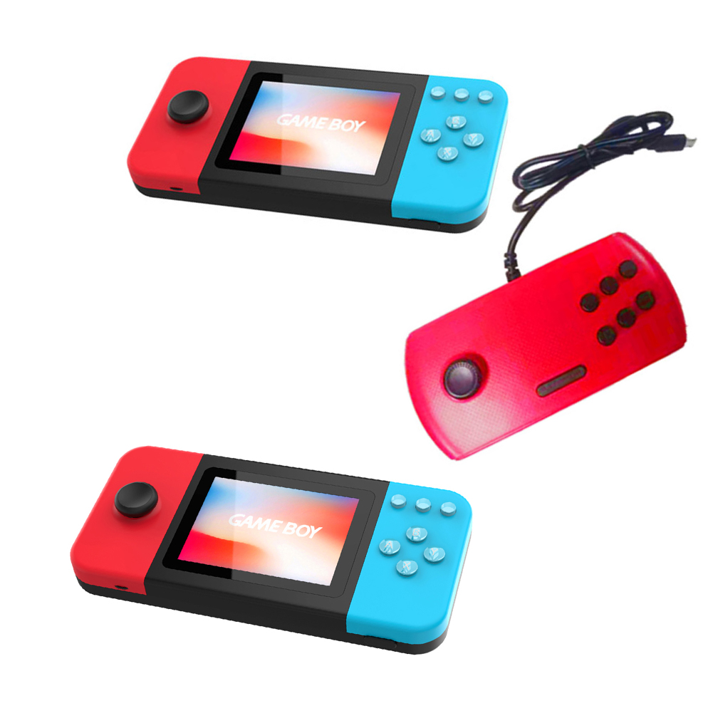 D-20 Built-in 500 Games 2.8 inch Retro Handheld Video Game Console for TV, Double mode with gamepad, 501 Original
D-20 Built-in 500 Games 2.8 inch Retro Handheld Video Game Console for TV, Double mode with gamepad, 501 Original