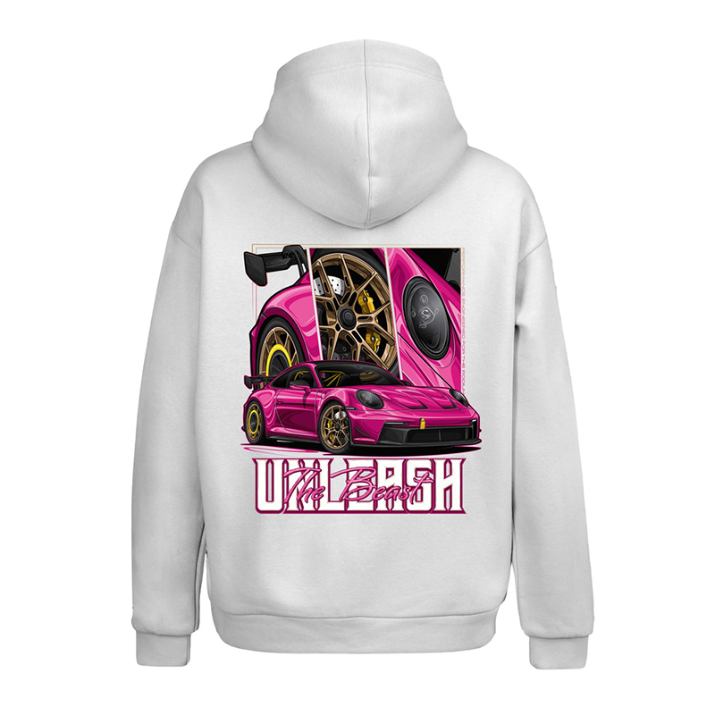 Unleash The Beast Printed Men's Hoodie - Devcarry