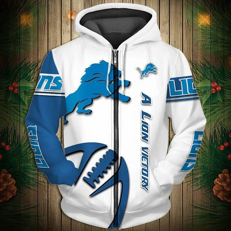 Detroit Lions
Limited Edition Zip-Up Hoodie