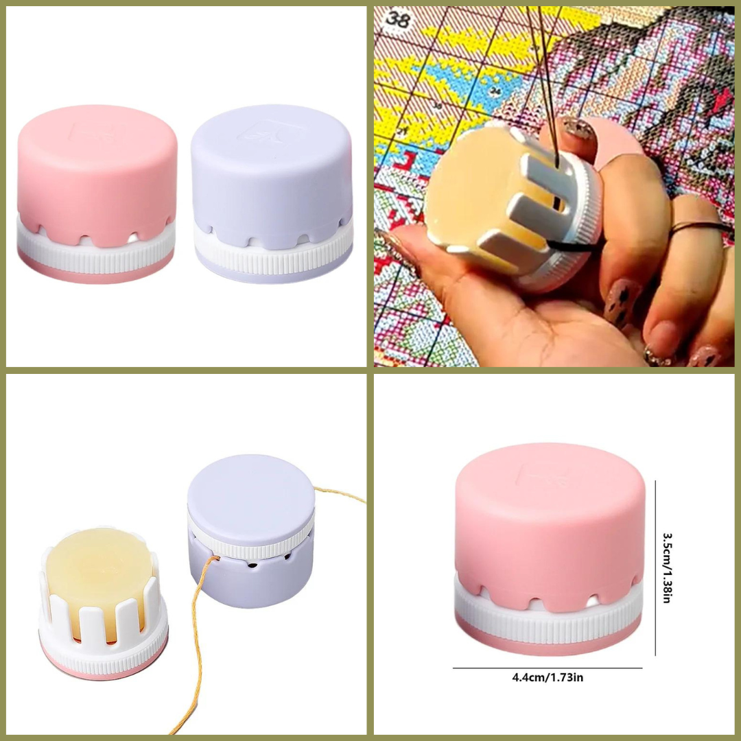 Sewing Beeswax Thread Conditioner Magic Thread Conditioner for Women Hand  Sewing 4.4*3.5CM(1.73