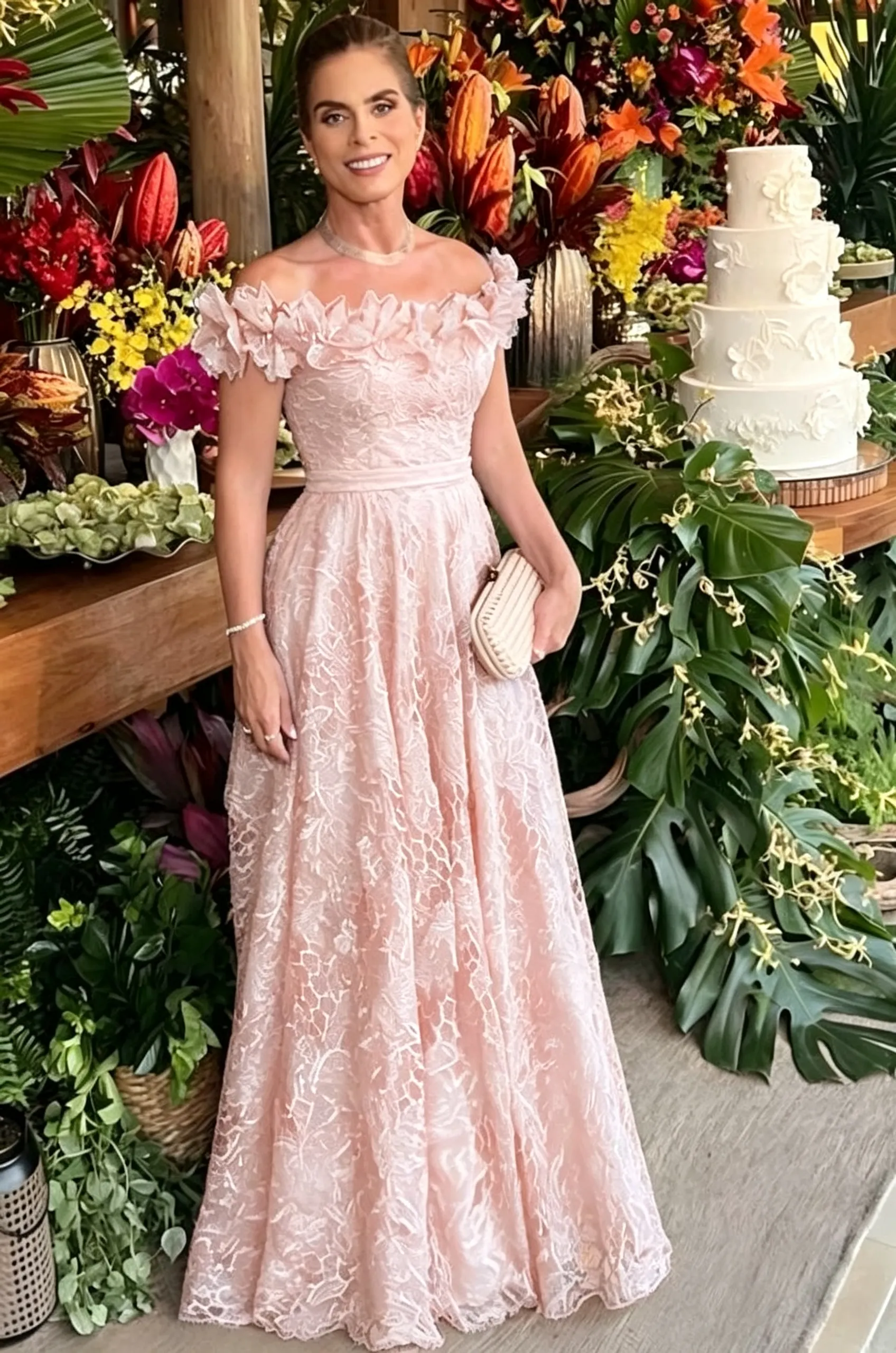 Daisda Royal Blue Off-The-Shoulder Sleeveless Strapless Long A-Line Mother Of The Bride Dress