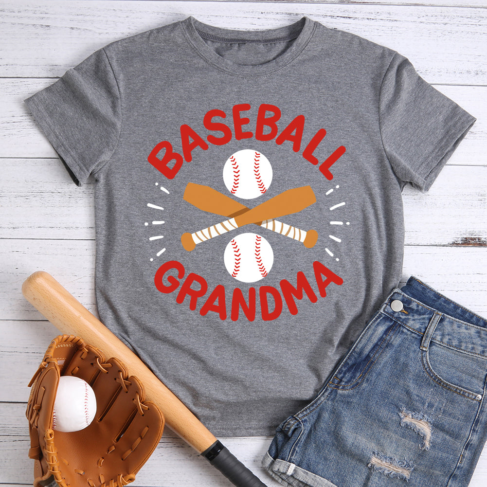Baseball grandma T-shirt Tee -013440-Guru-buzz