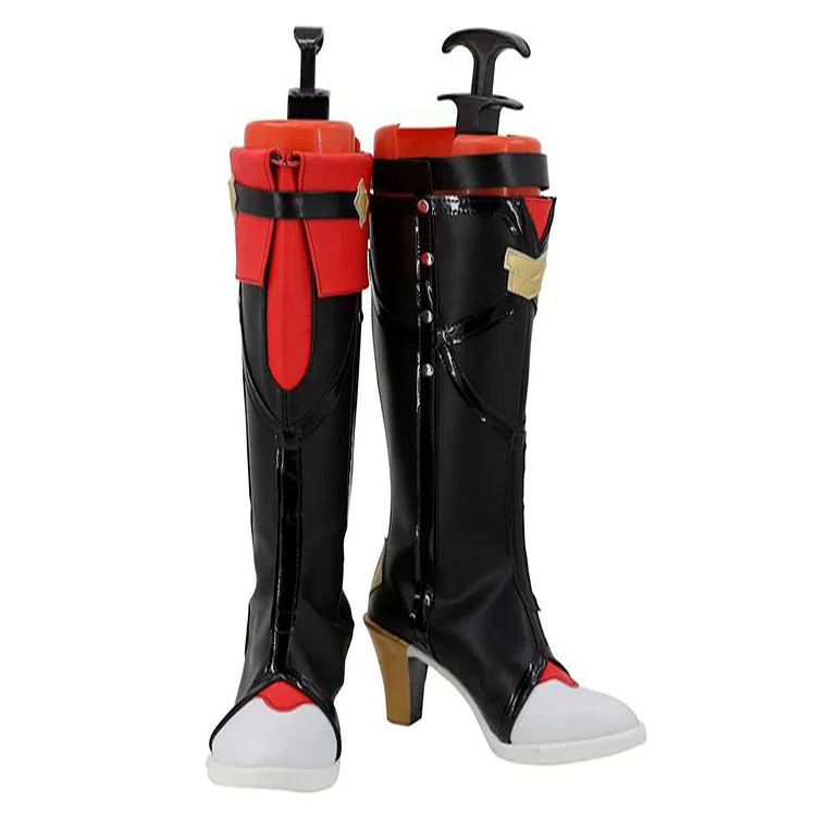 Honkai: Star Rail Topaz Black Shoes Boots Cosplay Accessories Halloween Carnival Props