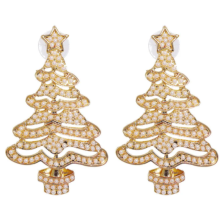 Christmas Tree Earrings (Pair) socialshop